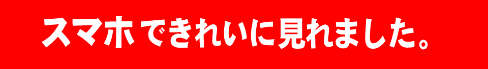 ¥¹¥Þ¥Û¤Ç¤¤ì¤¤¤Ë¸«¤ì¤Þ¤·¤¿¡£